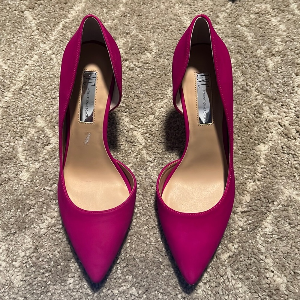Hot Pink Pumps